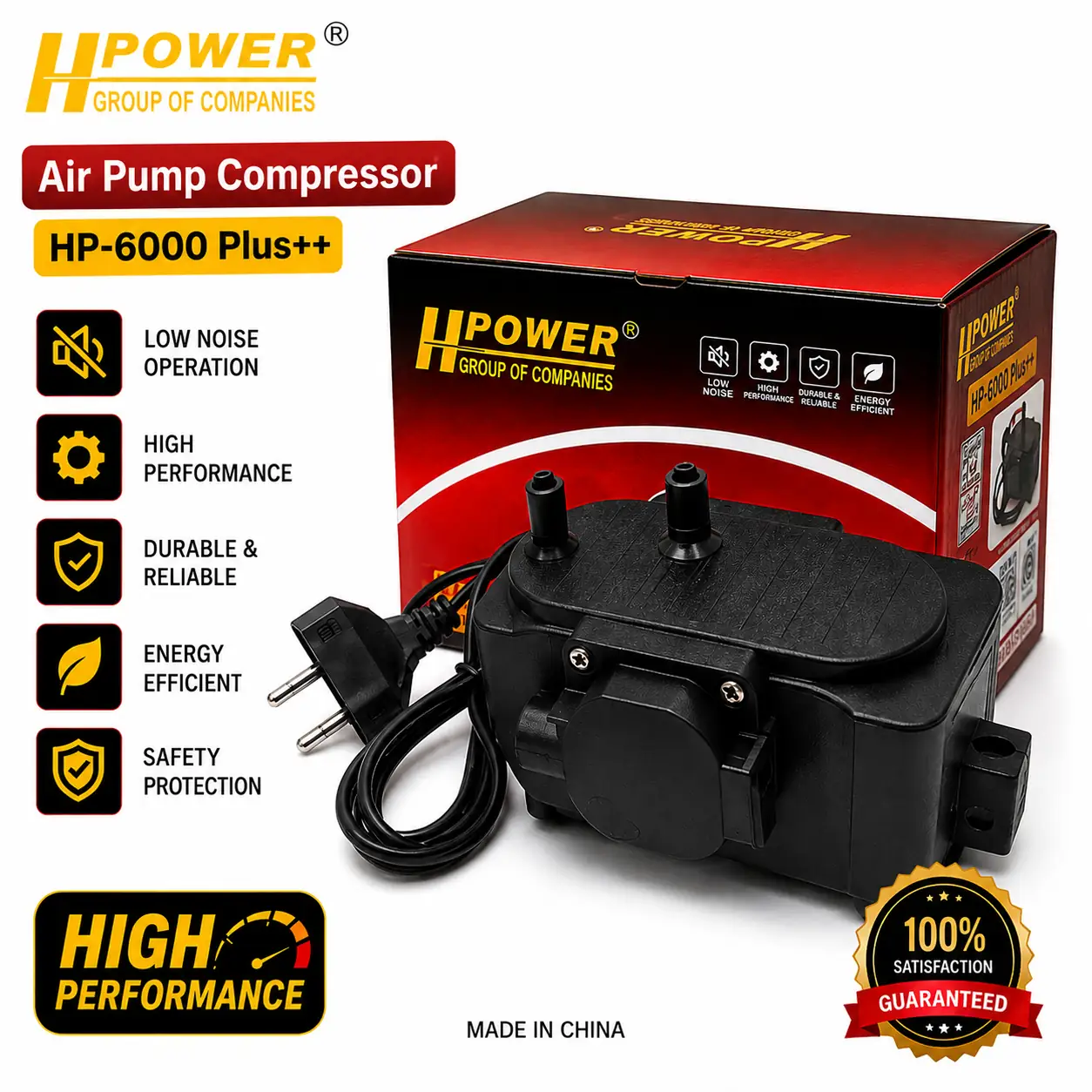 High Power Gas Compressor