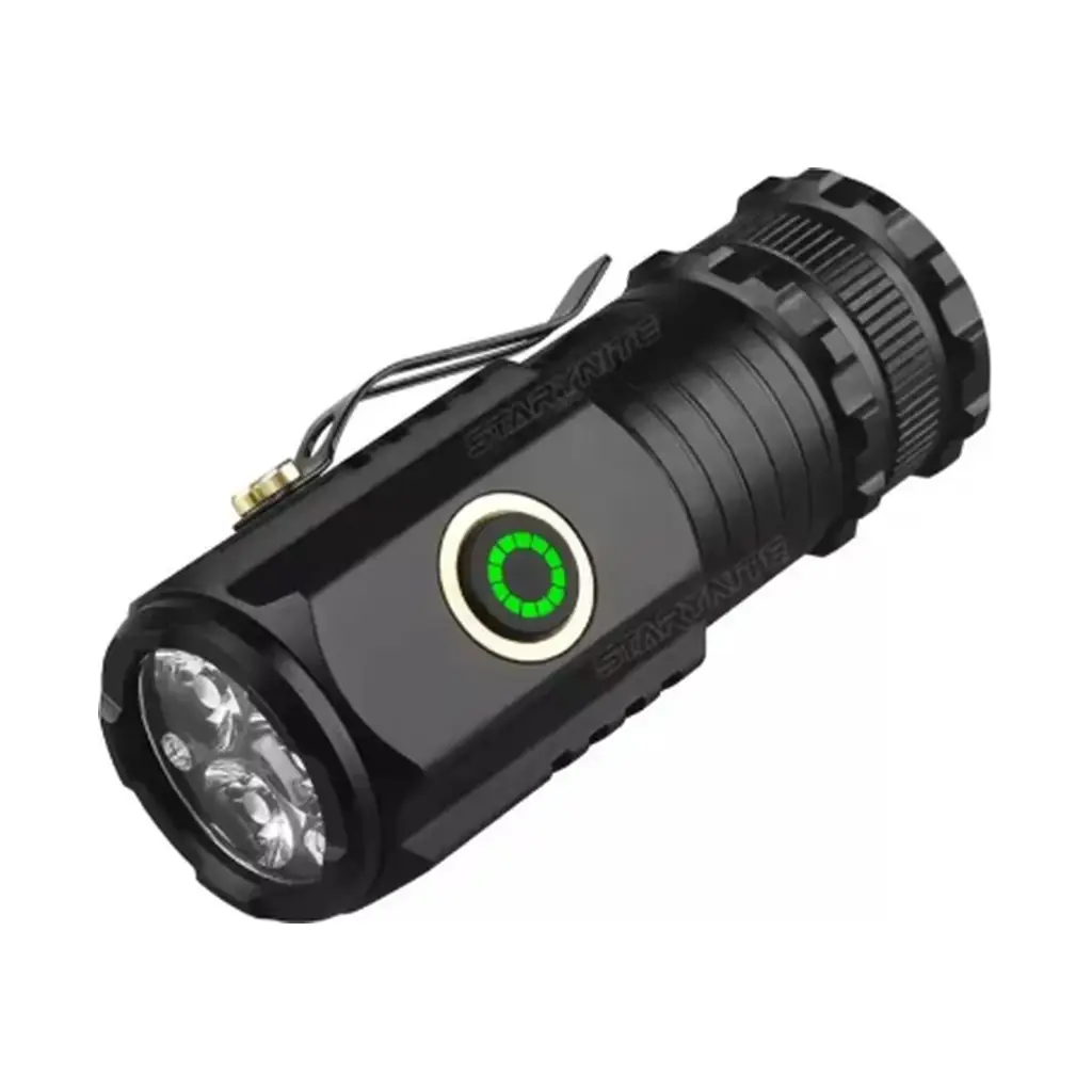 🔦 Rechargeable High Power LED Flashlight – Super Bright Tactical Torch ⚡