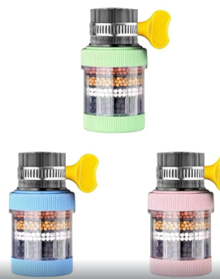 🚿 Faucet Water Filter – 360° Rotating Tap Purifier 💧