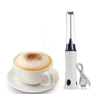 ☕ Rechargeable Handheld Milk Frother & Egg Beater